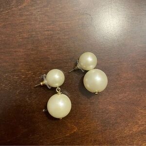 Elegant Pearl Stud Earrings